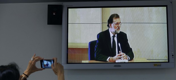 Rajoy testifica por los hechos de la Gürtel