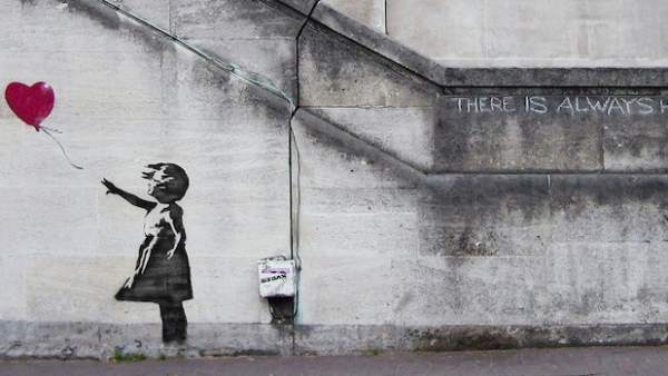 'Balloon Girl', de Banksy 'Balloon Girl', de Banksy