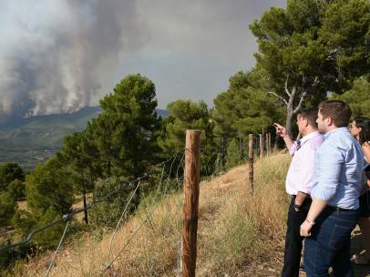 Incendio en Yeste