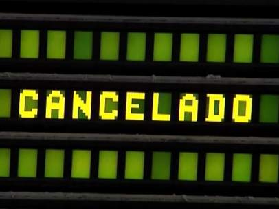 Vuelos cancelados y retrasos