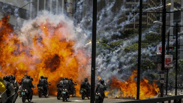 Violencia en Caracas Violencia en Caracas