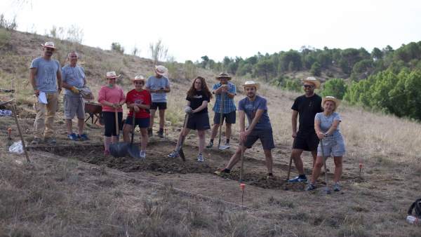 Segovia: los participantes en las excavaciones Segovia: los participantes en las excavaciones