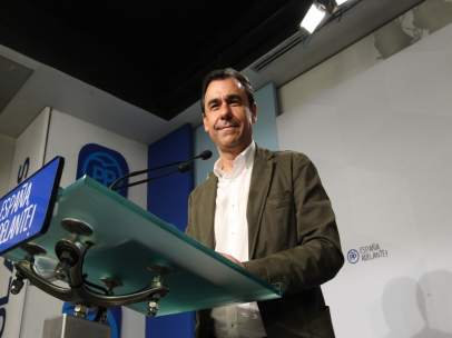 Rueda de prensa de Fernando Martínez-Maillo en la sede del PP
