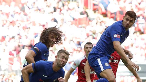 Morata, con el Chelsea Morata, con el Chelsea