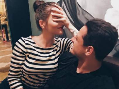 Andrea Duro y Chicharito