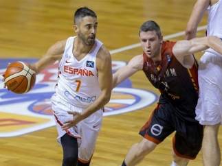 Juan Carlos Navarro ante Bélgica