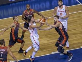 El base de la selección española Sergio Llull