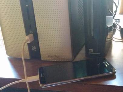 Carga con USB