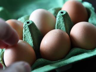 Huevos contaminados