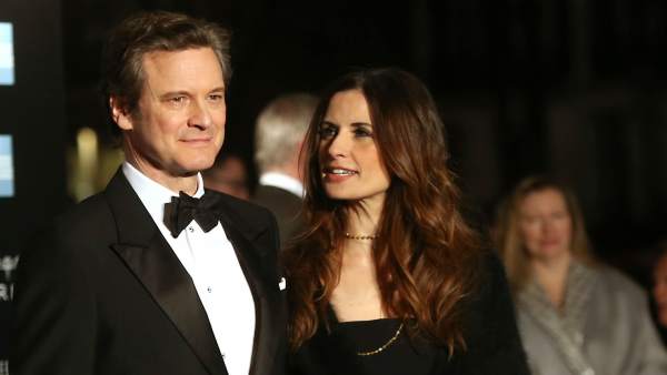Colin Firth y Livia Giuggioli Colin Firth y Livia Giuggioli