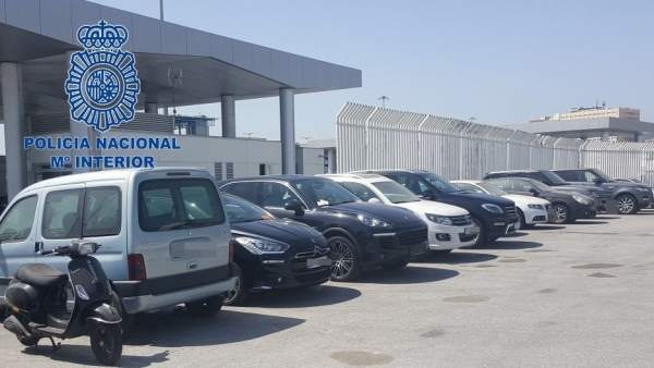 Los vehículos intervenidos en esta operación Los vehículos intervenidos en esta operación