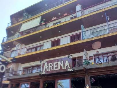 Edificio desalojado en Dénia