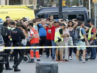 Atentando en la Rambla de Barcelona