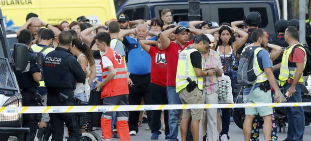 Atentando en la Rambla de Barcelona