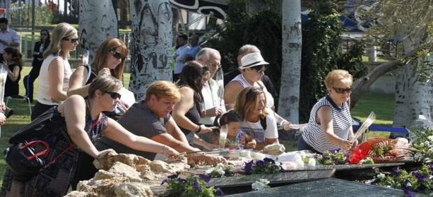 Homenaje a las víctimas de Spanair
