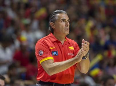 El seleccionador español de baloncesto, Sergio Scariolo