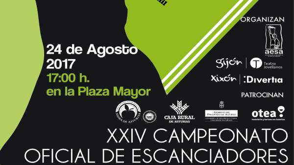 Cartel del Campeonato de Escancionar Cartel del Campeonato de Escancionar