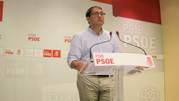 El portavoz del PSIB, Iago Negueruela El portavoz del PSIB, Iago Negueruela
