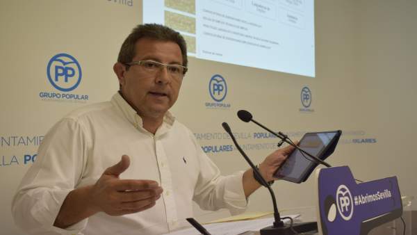 El concejal popular Alberto Díaz El concejal popular Alberto Díaz