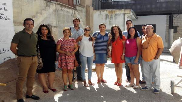 Visita a las obras de reforma en el colegio San Isicio. Visita a las obras de reforma en el colegio San Isicio.