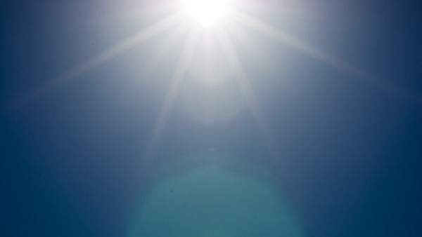 Sol incidiendo de forma directa Sol incidiendo de forma directa