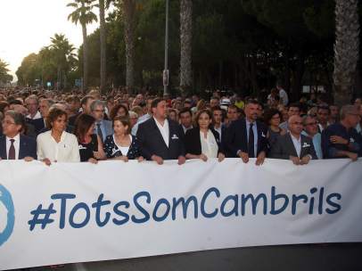 Manifestación en Cambrils