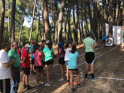 Campamento en Riópar