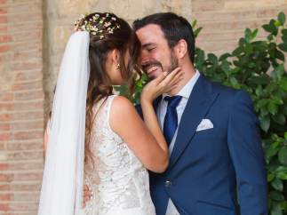 Garzón se casa con Anna Ruiz