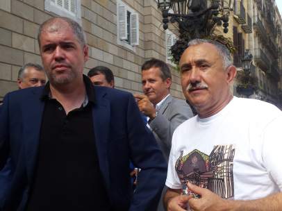 Unai Sordo y Pepe Álvarez