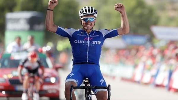 Julian Alaphilippe (Quick Step) gana la octava etapa de La Vuelta Julian Alaphilippe (Quick Step) gana la octava etapa de La Vuelta