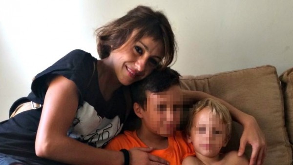 Juana Rivas junto a sus hijos, en una imagen de archivo Juana Rivas junto a sus hijos, en una imagen de archivo