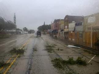 Texas al paso del huracán Harvey