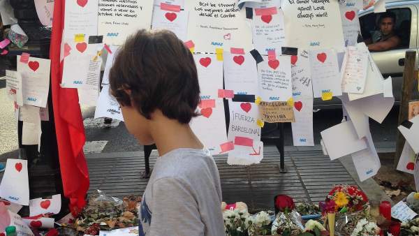Un homenaje del atentado de La Rambla Un homenaje del atentado de La Rambla
