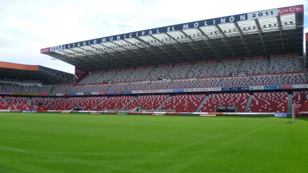 El Molinón, estadio del Sporting de Gijón El Molinón, estadio del Sporting de Gijón