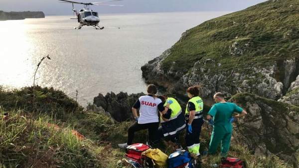 Rescate acantilados Pechón Rescate acantilados Pechón