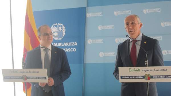 Jordi Turull y Josu Erkoreka Jordi Turull y Josu Erkoreka