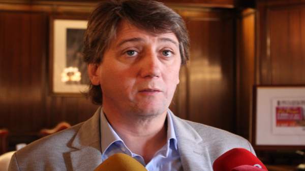 Carlos Martínez, alcalde de Soria. Carlos Martínez, alcalde de Soria.