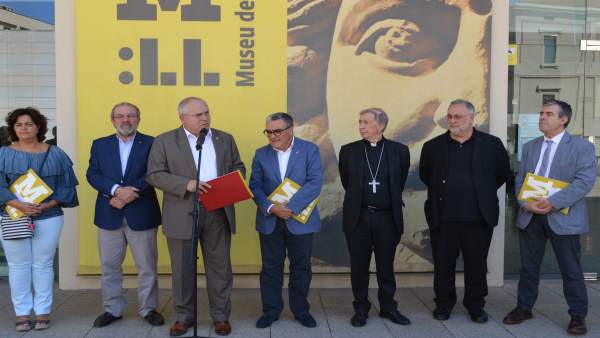 El conseller de Cultura, Lluís Puig, se ha reunido con el Museo de Lleida. El conseller de Cultura, Lluís Puig, se ha reunido con el Museo de Lleida.