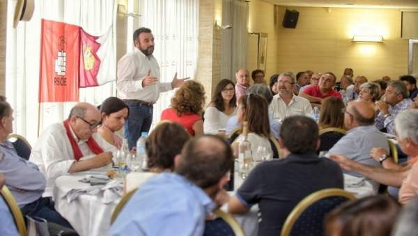 José Luis Blanco durante un acto reciente en Albacete José Luis Blanco durante un acto reciente en Albacete