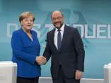 Debate entre Merkel y Schulz
