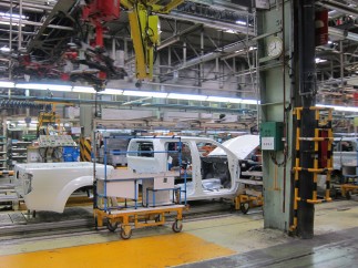 Fábrica de Nissan en Barcelona.