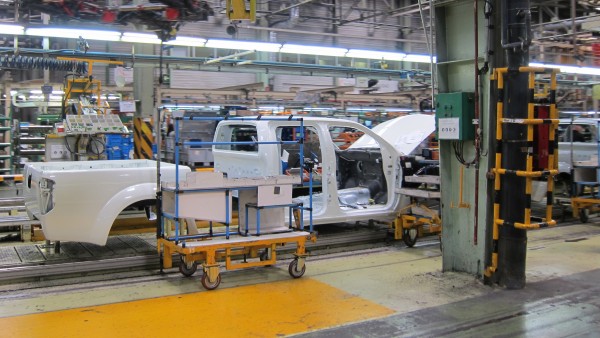 Fábrica de Nissan en Barcelona. Fábrica de Nissan en Barcelona.