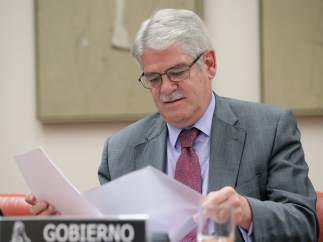 Alfonso Dastis, en el Congreso de los Diputados