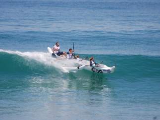 Deporte náutico en San Juan de Luz