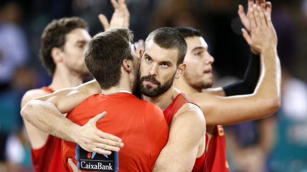 Marc Gasol con España Marc Gasol con España