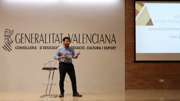 Marzà presenta las cifras del inicio de curso escolar Marzà presenta las cifras del inicio de curso escolar