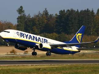 Avión de Ryanair