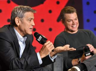 George Clooney y Matt Damon
