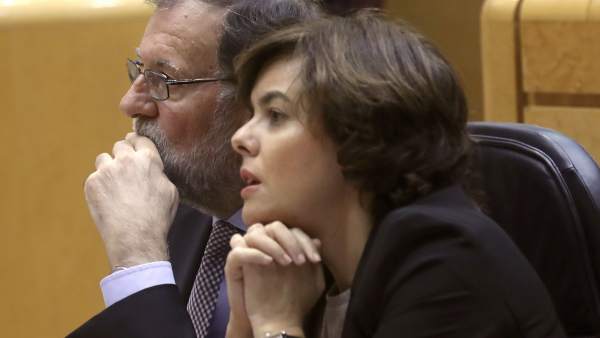 Rajoy en el Senado Rajoy en el Senado