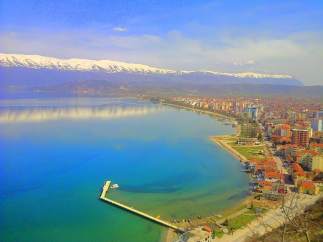 Pogradec, en Albania